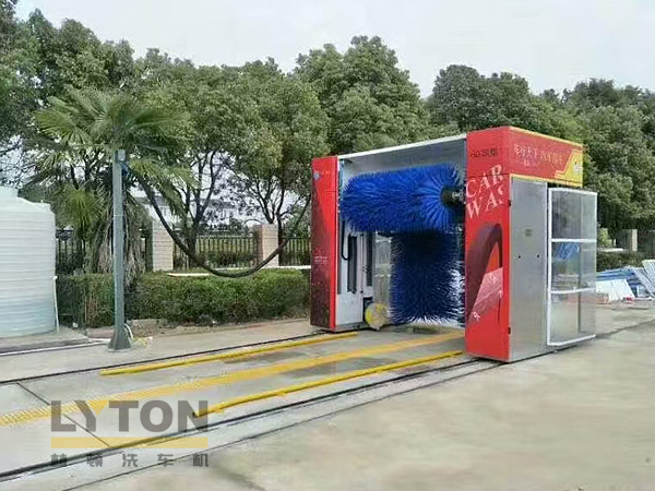 環(huán)保節(jié)水效率高！兩臺林頓龍門往復(fù)式全自動洗車機即將竣工！